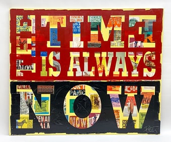 PETER TUNNEY 'THE TIME IS ALWAYS NOW' O/C