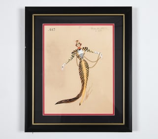 ERTE ROMAIN DE TIRTOFF (1892-1990) GOUACHE