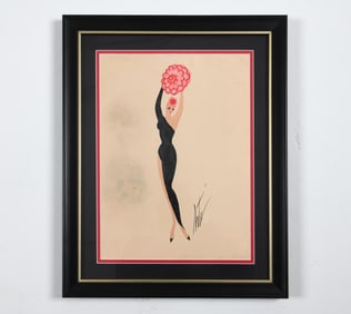 ERTE ROMAIN DE TIRTOFF (1892-1990) GOUACHE