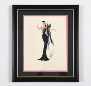 ERTE ROMAIN DE TIRTOFF (1892-1990) GOUACHE