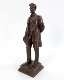 GEORGE BISSELL (1839-1920) GORHAM LINCOLN BRONZE