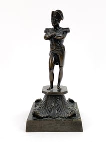 19TH C. NAPOLEON FRENCH BRONZE SCULPTURE