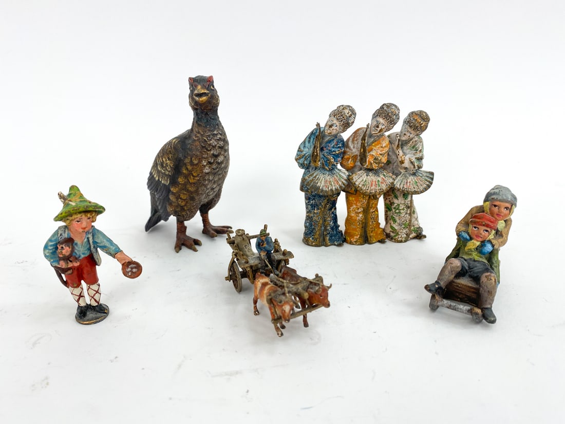 VIENNA BRONZE SCULPTURES INCL. BERGMANN (1 of 18)