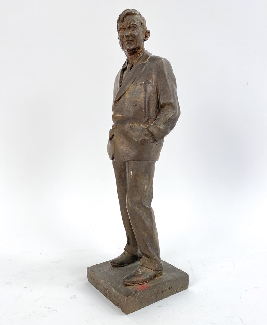 AFTER JO DAVIDSON BRONZE STATUE OF WILL ROGERS (1 of 9)