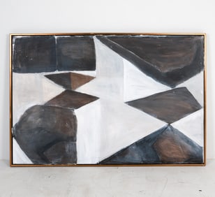 CONTEMPORARY ABSTRACT A/C 'FLOATING DIAMONDS'