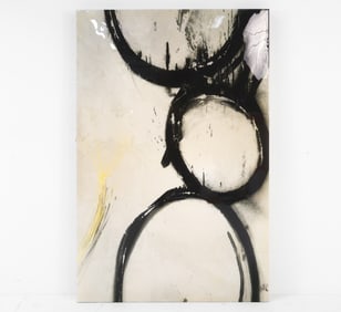 MELL D. (20TH C.) BORDEN & CLARK I ABSTRACT PRINT