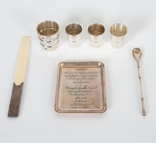 GROUPING OF STERLING SILVER INCL. TIFFANY