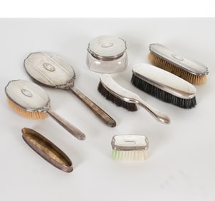 STERLING SILVER VANITY GROUPING