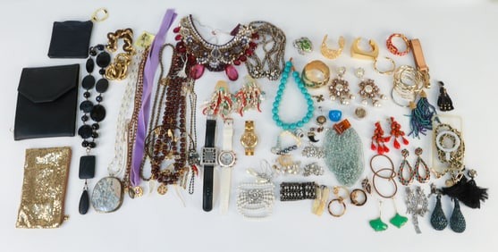 COSTUME & DESIGNER JEWELRY GROUPING
