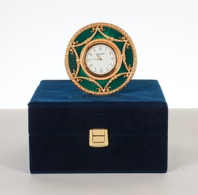 FABERGE IMPERIAL COLLECTION CLOCK