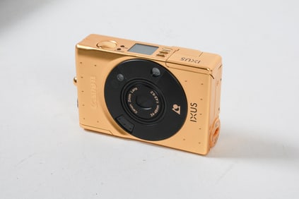 ELPH LIMITED EDITION 18K GOLD CANON CAMERA