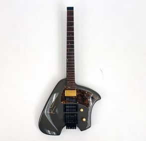 KLEIN HEADLESS ELECTRIC GUITAR GRAY FINISH 1990S