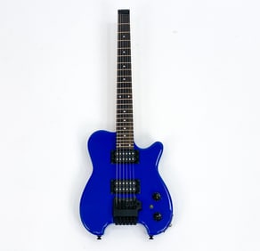 KIESEL HEADLESS ELECTRIC GUITAR ROYAL BLUE