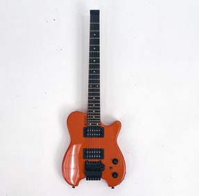 KIESEL HEADLESS ELECTRIC GUITAR ORANGE