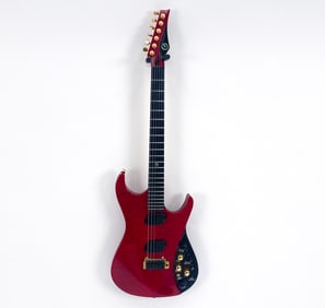 MOOG E-1 PAUL VO RED ELECTRIC GUITAR 2008