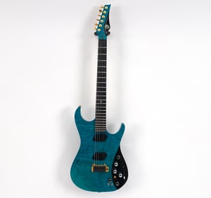 MOOG PAUL VO (BLUE/GREEN) ELECTRIC GUITAR 2008