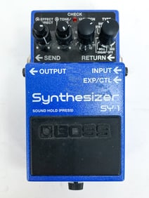 BOSS SYNTHESIZER SY-1 GUITAR EFFECT PEDAL