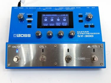 BOSS GUITAR SYNTHESIZER SY-300 EFFECTS PEDAL