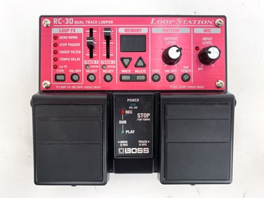 BOSS RC-30 DUAL TRACK LOOP STATION PEDAL