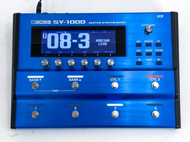 BOSS SY-1000 GUITAR SYNTHESIZER PEDAL