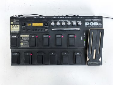 LINE 6 POD XT LIVE MULTI-EFFECTS GUITAR PEDAL