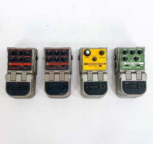 (4) LINE 6 GUITAR EFFECTS FLOOR PEDALS