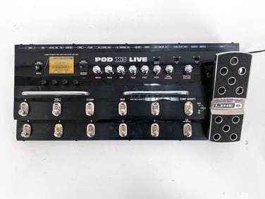 LINE 6 POD X3 LIVE MULTI-EFFECT AMP MODELER