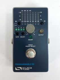 SOURCE AUDIO PROGRAMABLE EQ EFFECTS PEDAL