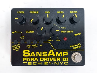TECH 21. NYC SANSAMP PARA DRIVER DI PEDAL