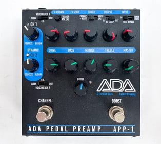 ADA PEDAL PREAMP APP-1 GUITAR EFFECTS PEDAL