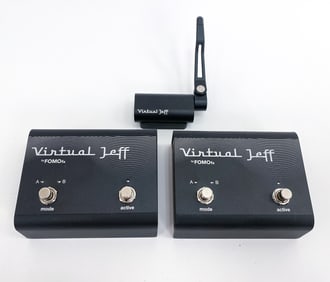 (2)FOMO FX VIRTUAL JEFF EFFECTS PEDAL & WHAMMY BAR