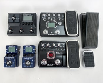 GROUPING OF ZOOM EFFECTS PEDALS