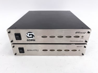 (2) GLYPH PRODUCTION QUALITY EXTERNAL STORAGE