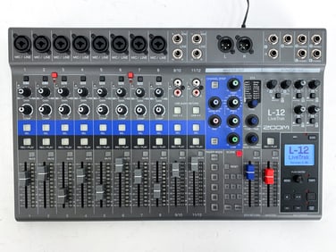 ZOOM L-12 LIVETRAK SOUNDBOARD