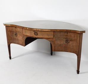 ANTIQUE GEORGIAN WALNUT SIDEBOARD EARLY 20TH C.