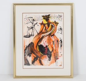 SALVADOR DALI (1904-1989) LITHOGRAPH PRINT