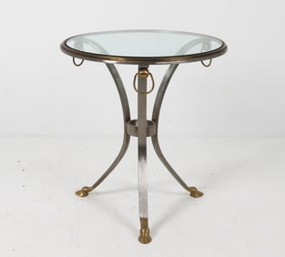 MAISON JANSEN STYLE GUERIDON TABLE