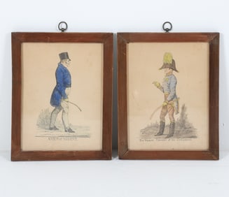 ANTIQUE RICHARD DIGHTON ETCHINGS