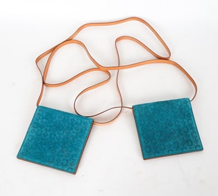 VINTAGE CELINE LEATHER SHOULDER BAGS