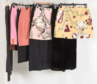 VINTAGE DESIGNER SKIRT GROUPING INCL. CALVIN KLEIN