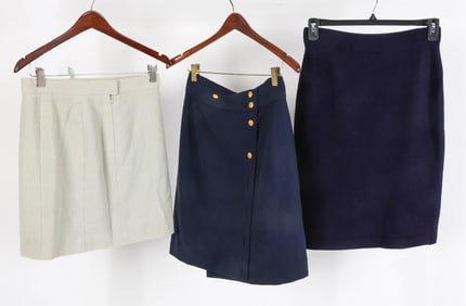 VINTAGE CHANEL SKIRT GROUPING