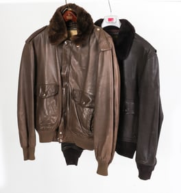 VINTAGE LEATHER BOMBER STYLE JACKETS
