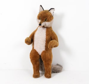 VINTAGE FOX STUFFED TOY MANNER OF STEIFF