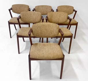 KAI KRISTIANSEN FOR SCHOU ANDERSEN DINING CHAIRS