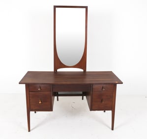 BROYHILL BRASILIA MID-CENTURY VANITY DESK