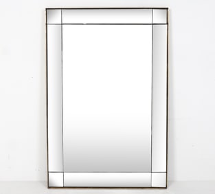 VENETIAN STYLE TRIBECA ANTIQUED WALL MIRROR