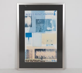 ROBERT RAUSCHENBERG (20TH C.) LITHOGRAPH POSTER