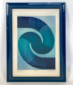 ABSTRACT LITHOGRAPH