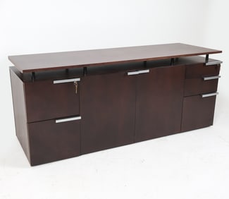 CONTEMPORARY KRUG WALNUT CREDENZA