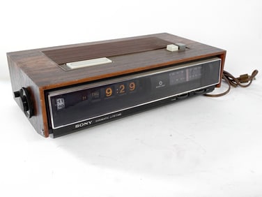 SONY DIGIMATIC 'LITETIME' CLOCK & RADIO